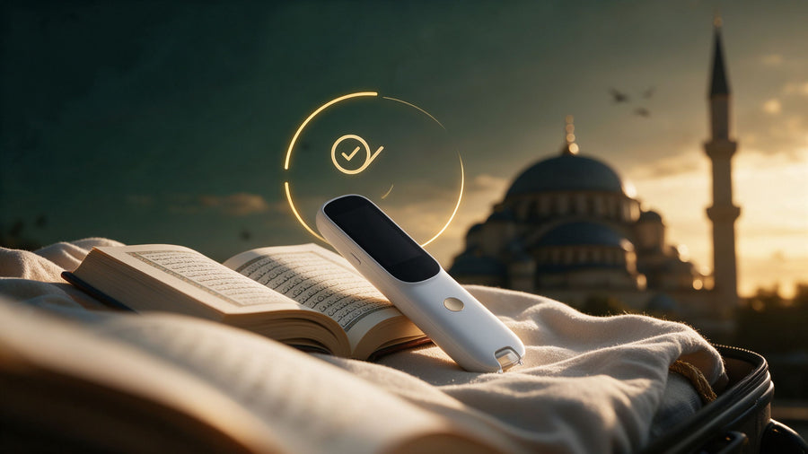 The entire Quran, with you — even without signal.